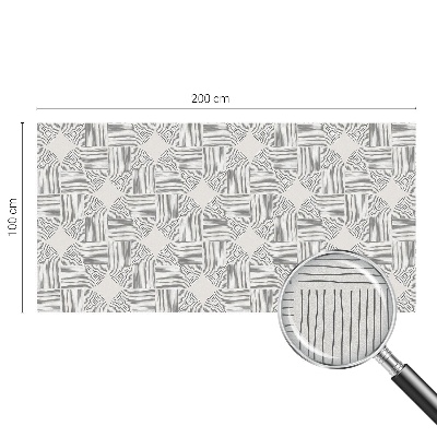 Privacy window film Peaceful Symmetry