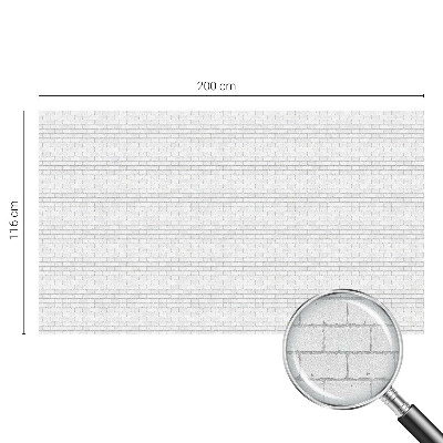Patterned window film Brick texture