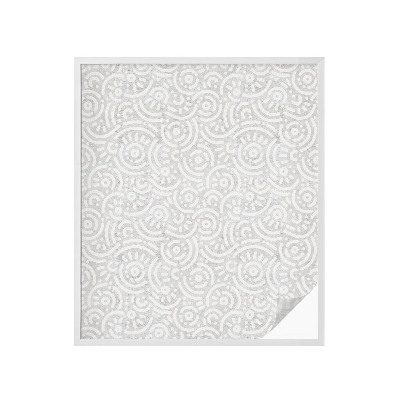 Frosted glass film stained glass effect Geometric abstraction