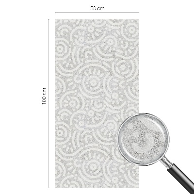 Frosted glass film stained glass effect Geometric abstraction