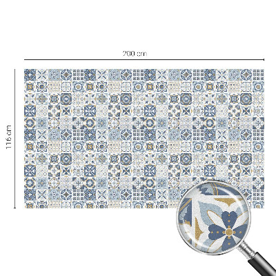 Privacy window film Mosaic tiles