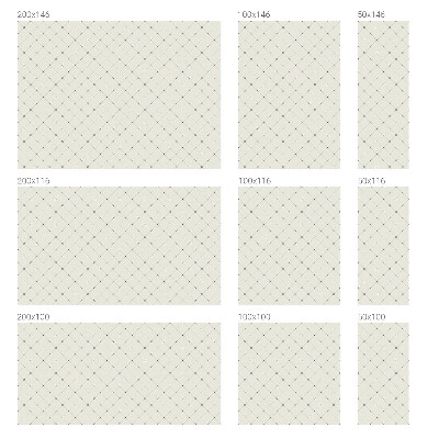 Privacy window film Geometric grid