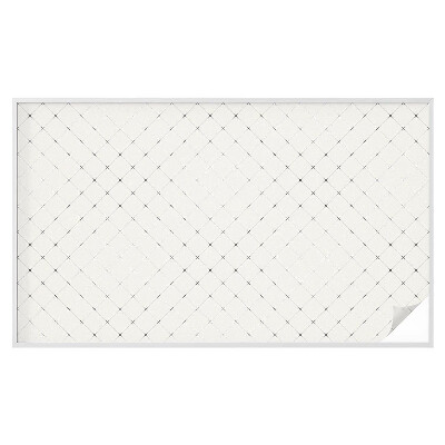 Privacy window film Geometric grid