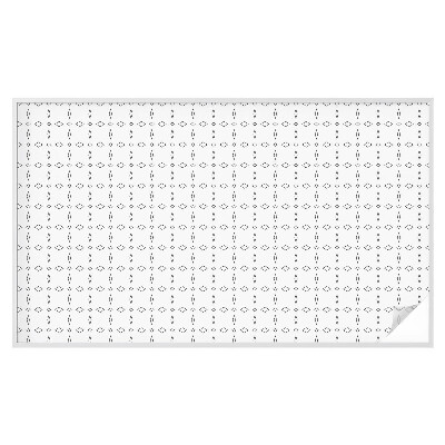 Colored window film stained glass Rhombus shapes