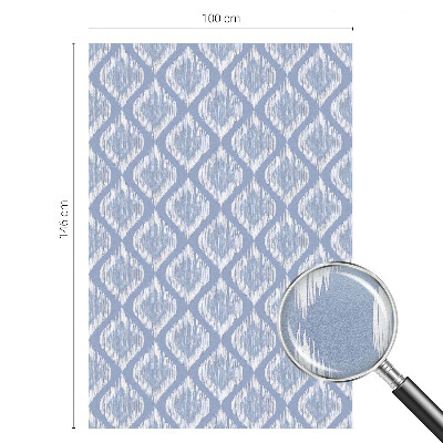 Patterned window film Ethnic diamonds