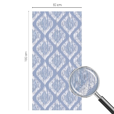 Patterned window film Ethnic diamonds