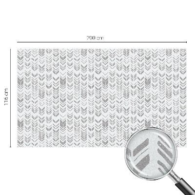 Frosted glass film stained glass effect Arrow pattern