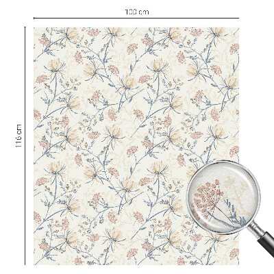 Privacy window film Flowers of harmony