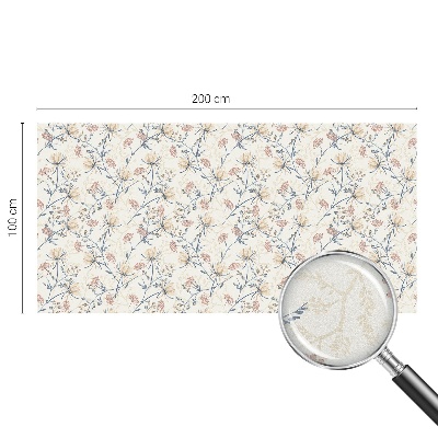 Privacy window film Flowers of harmony