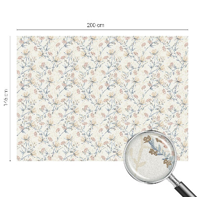 Privacy window film Flowers of harmony