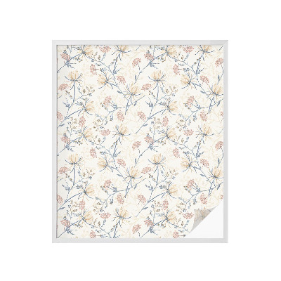 Privacy window film Flowers of harmony