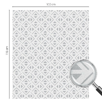 Patterned window film Geometric pattern