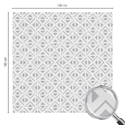 Patterned window film Geometric pattern