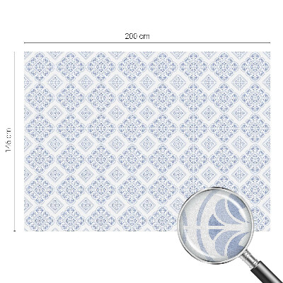 Frosted glass film stained glass effect Geometric pattern