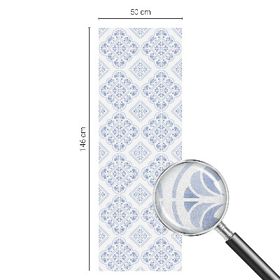 Frosted glass film stained glass effect Geometric pattern