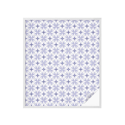 Privacy window film Purple patterns