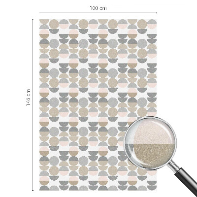 Privacy window film Geometric patterns