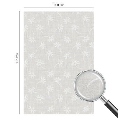 Privacy window film Floral patterns