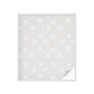 Privacy window film Floral patterns
