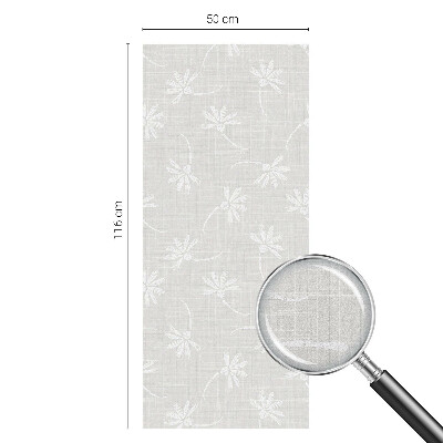 Privacy window film Floral patterns