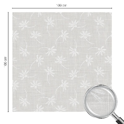 Privacy window film Floral patterns