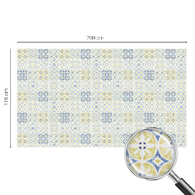 Opaque window film stained glass style Classic tiles