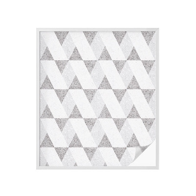 Privacy window film Gray triangles