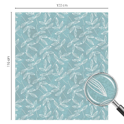 Patterned window film Leafy elegance