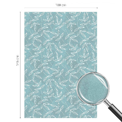 Patterned window film Leafy elegance