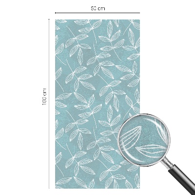 Patterned window film Leafy elegance