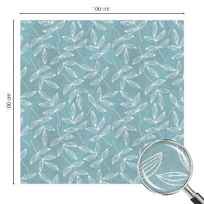 Patterned window film Leafy elegance