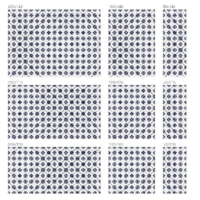 Opaque window film stained glass style Plant motif