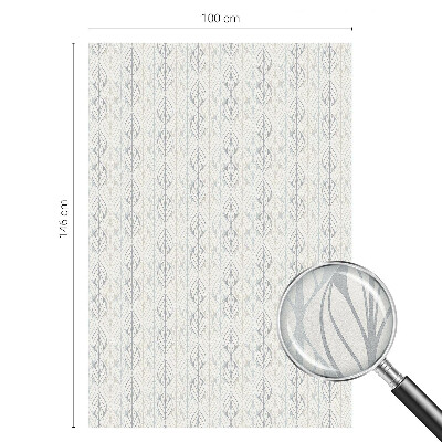 Privacy window film Leafy pattern