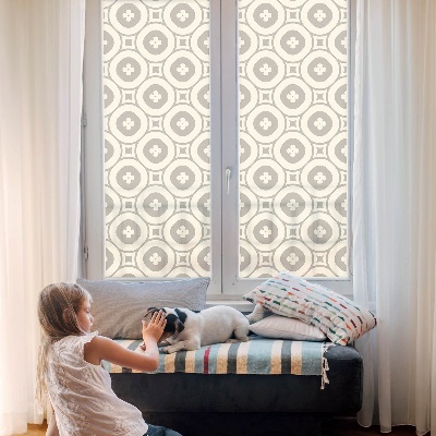Patterned window film Geometric patterns
