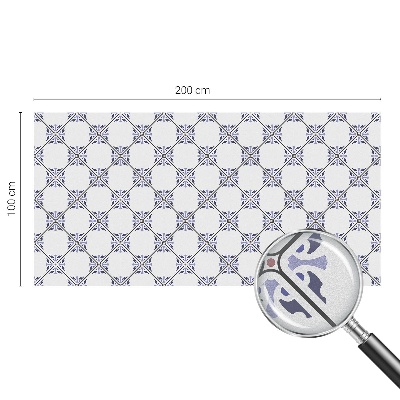 Frosted glass film stained glass effect Geometric tiles