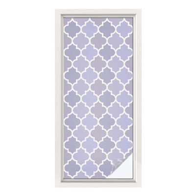 Privacy window film Geometric patterns