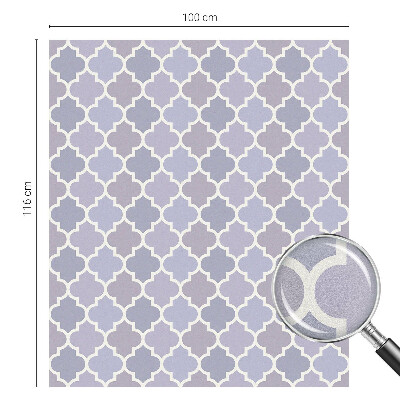 Privacy window film Geometric patterns