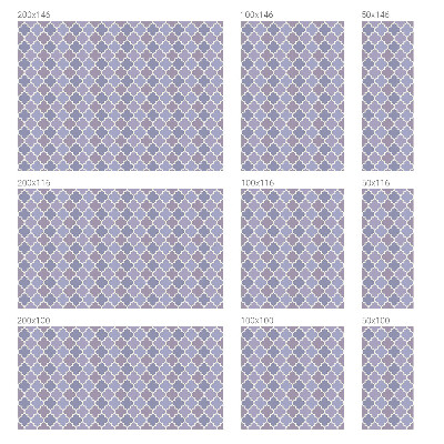 Privacy window film Geometric patterns