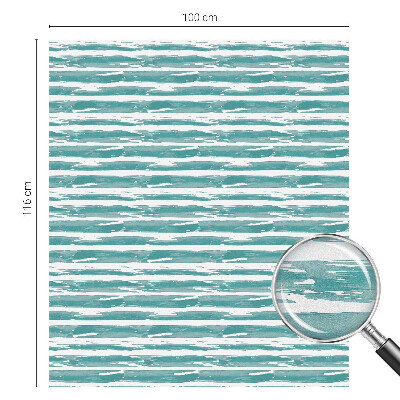 Frosted glass film stained glass effect Green stripes