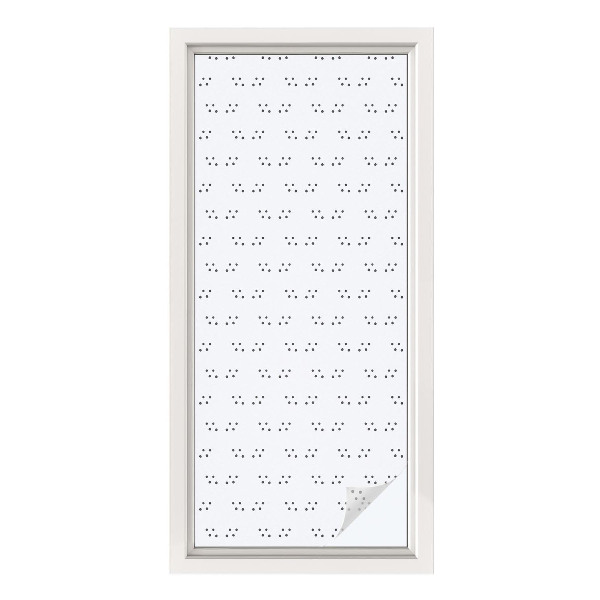 Patterned window film Dot pattern