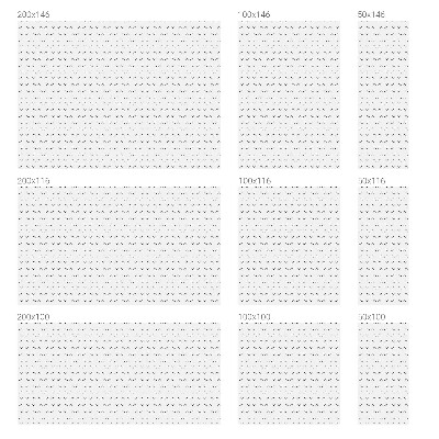 Patterned window film Dot pattern