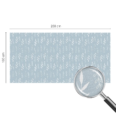 Privacy window film Plant pattern