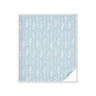 Privacy window film Plant pattern