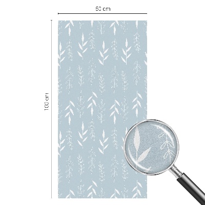 Privacy window film Plant pattern