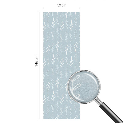 Privacy window film Plant pattern