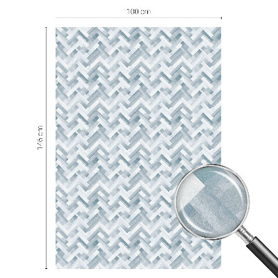 Frosted glass film stained glass effect Geometric pattern