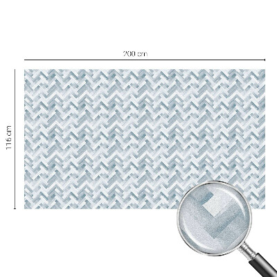 Frosted glass film stained glass effect Geometric pattern