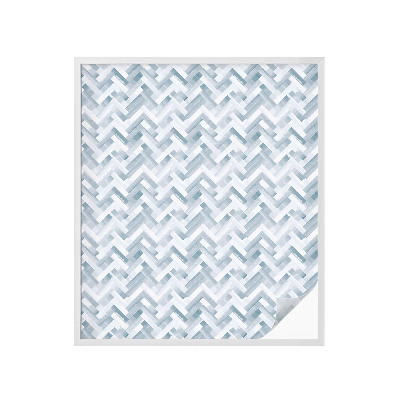 Frosted glass film stained glass effect Geometric pattern