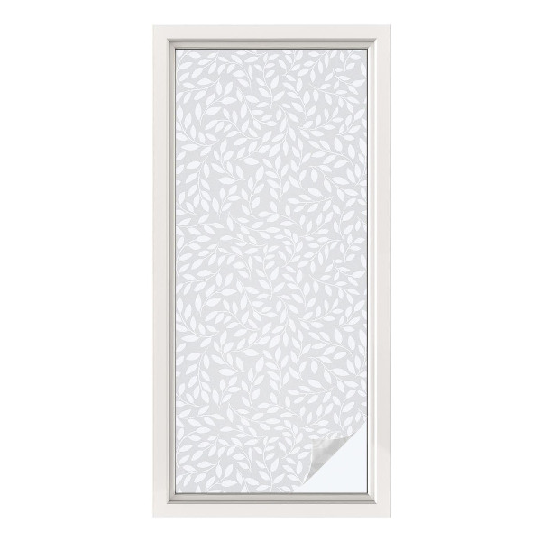 Privacy window film Leafy pattern