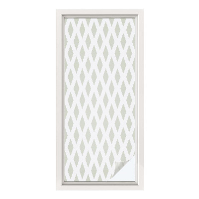 Colored window film stained glass Diamond pattern